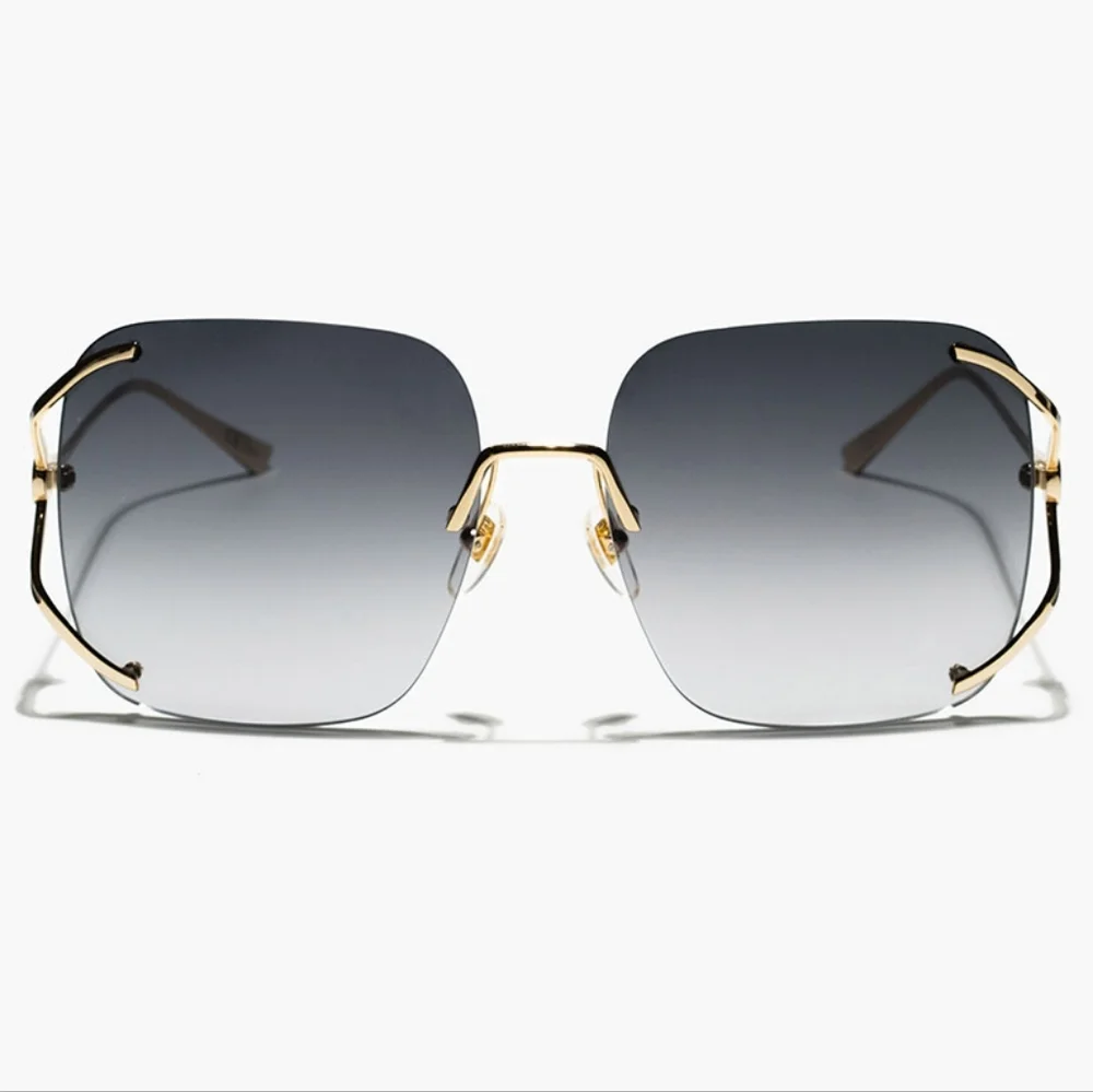 NEW WOMEN GUCCI SUNGLASSES GG0646S 001 SQUARE GUCCI EYEWEAR - Picture 4 of 10
